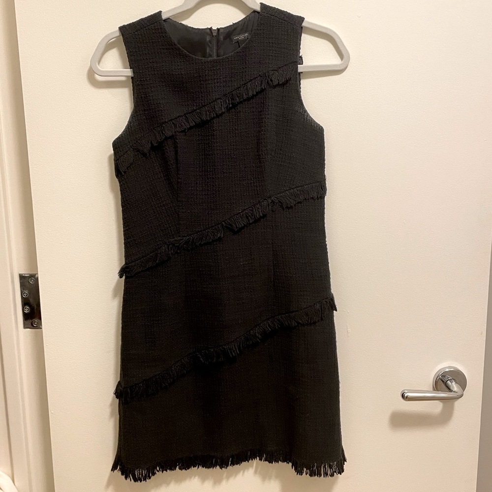 Tweed shift dress